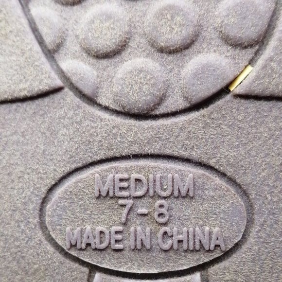 Womens Slide Slipper Lavender Round Toe Flat Heel‎ Cushioned Insole Sz M 7-8 - Picture 9 of 9